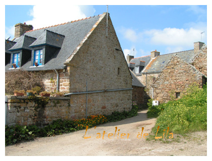 ruelle dans l'ile sud-brhat