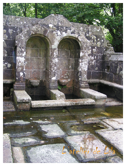 fontaine du coq  bulat pestivien