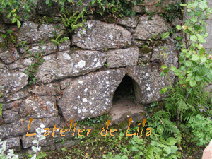 niche  chien au manoir de kerdanet-plouaret