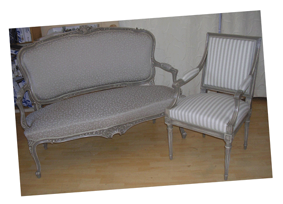 Banquette Louis XV