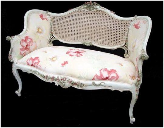 canap style louis XV