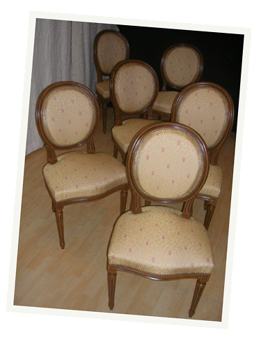 chaises Louis XVI