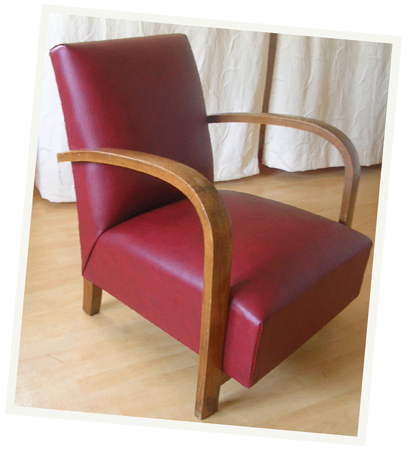 Fauteuil art dco anne30